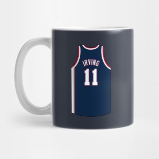 Kyrie Irving Brooklyn Jersey Qiangy Mug